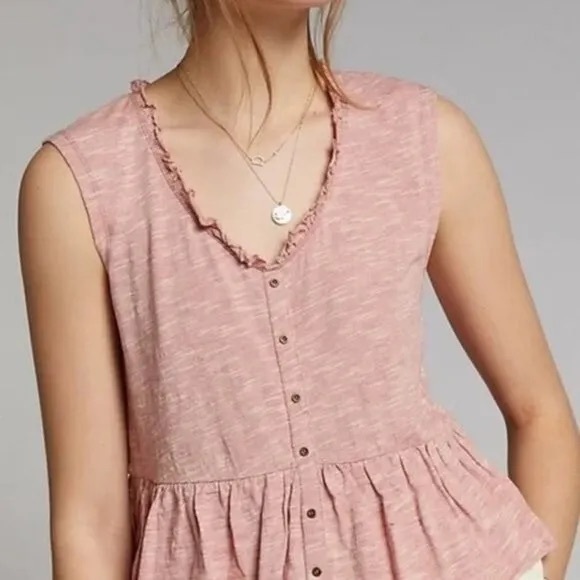 Pilcro Double Layer Tank Top - Picture 2 of 8